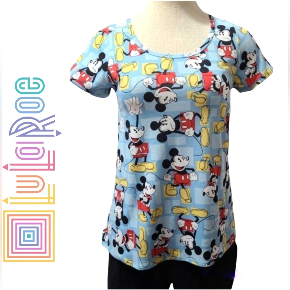 LulaRoe Mickey Mouse tshirt